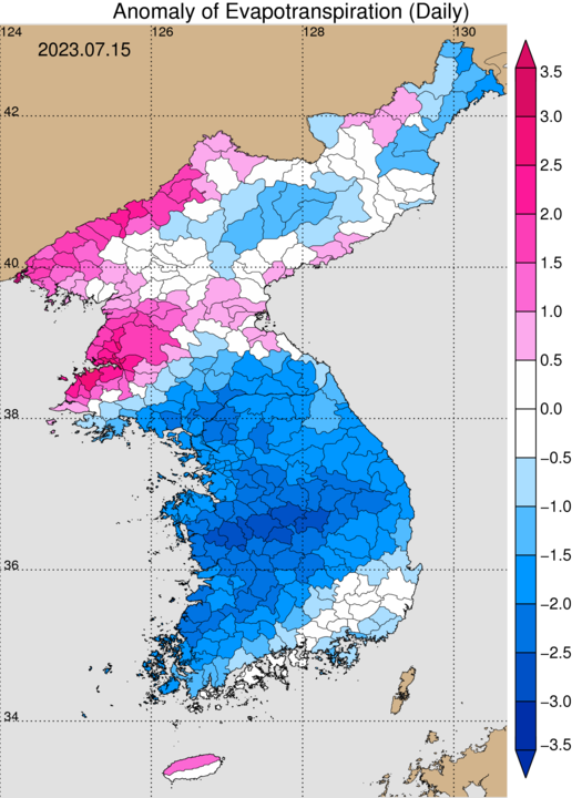 Anomaly 기후평균 지도 이미지