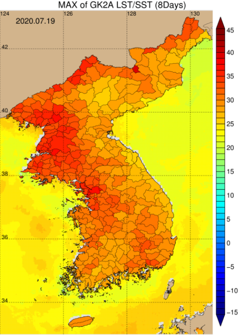 max surface temp 지도 이미지